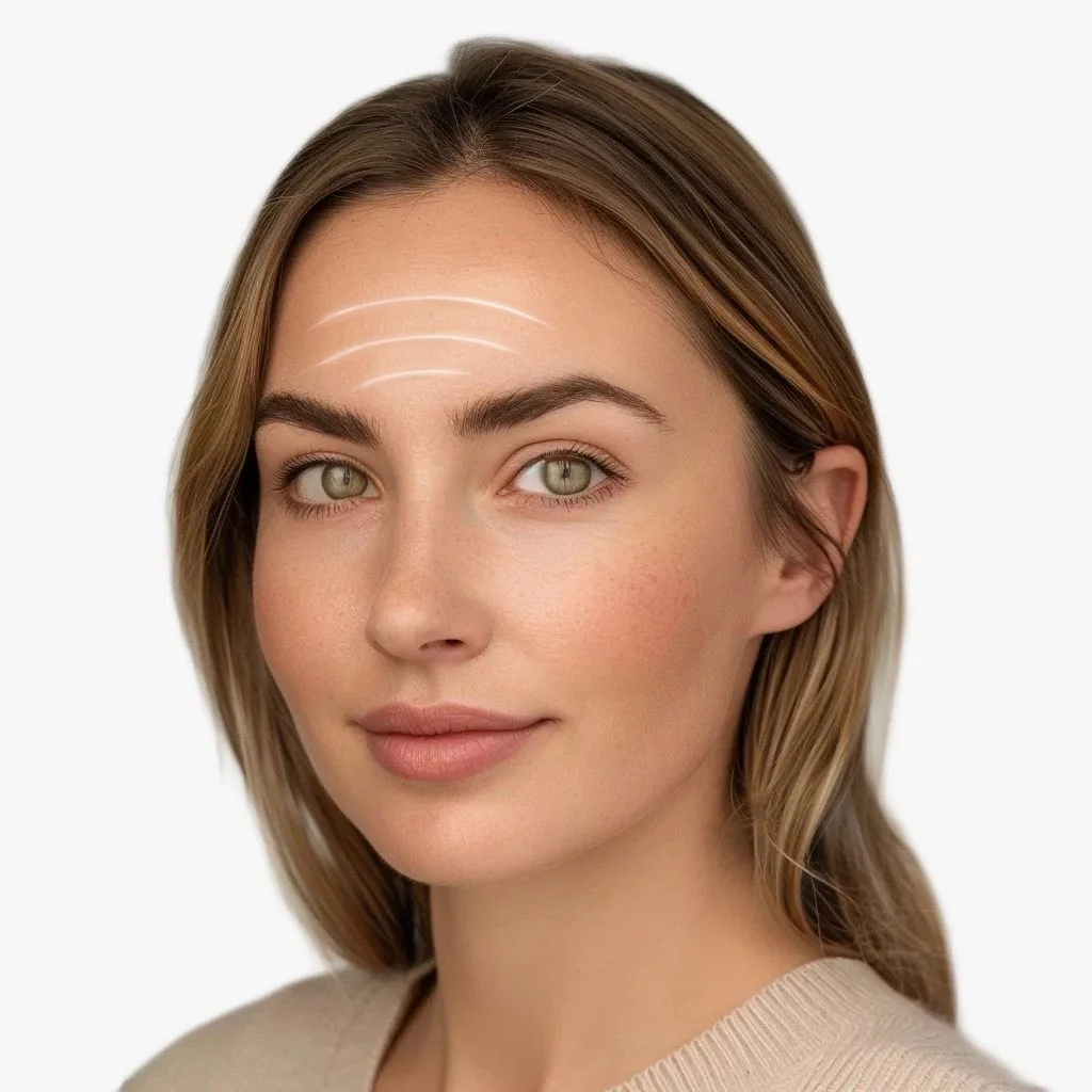 Stirnfalten Behandlung mit Botox®